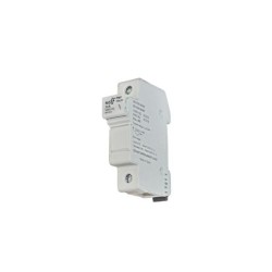 Βάση μονοπολική ράγας 32Α ΓΙΑ ΦΥΣΙΓΓIA 10x38mm 1000VDC DC - adeleq