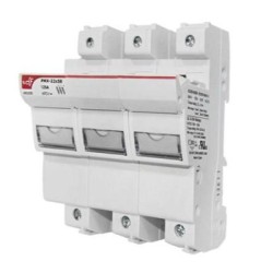 Ασφαλειοαποζέυκτης ράγας τριπολικός 100Α ΓΙΑ ΦΥΣΙΓΓIA 22x58mm DF - adeleq