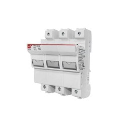 Fuse Base 3P 100A for fuses 22x58mm DF - adeleq