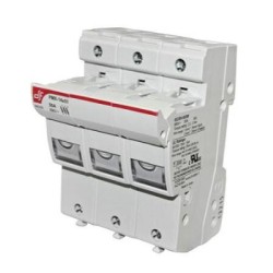 Ασφαλειοαποζέυκτης ράγας τριπολικός 50Α ΓΙΑ ΦΥΣΙΓΓIA 14x51mm DF - adeleq