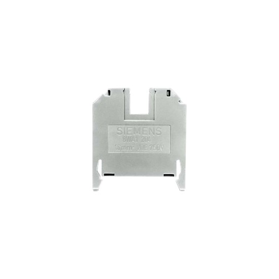 Κλέμμα ράγας τερματική 4mm 18-10 AWG 800V - 8WA1 011-1DG11 - SIEMENS