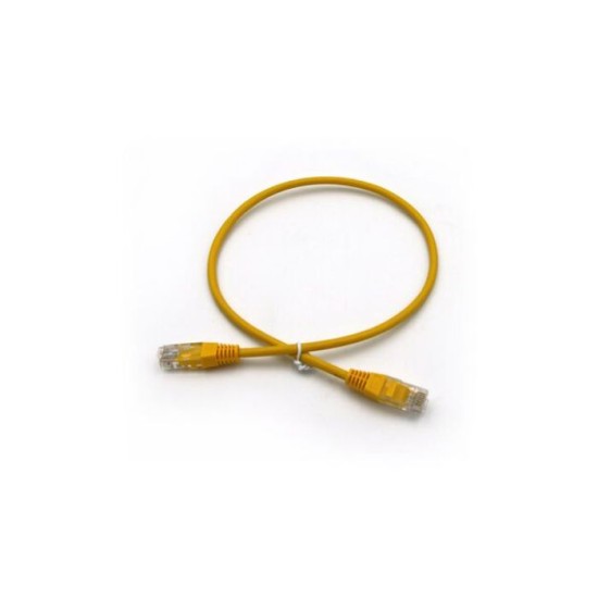 Καλώδιο UTP Cat5e CCA 4x2x7*0.16mm 0.5m ECO Πράσινο - Adeleq