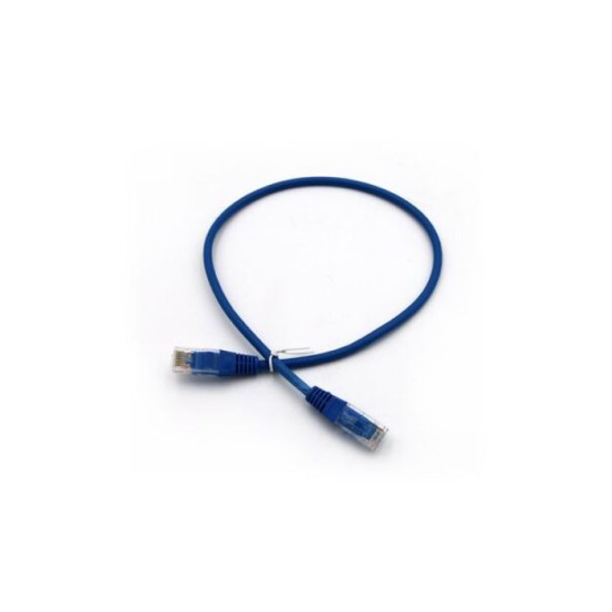 Καλώδιο UTP Cat5e CCA 4x2x7*0.16mm 0.5m ECO Πράσινο - Adeleq