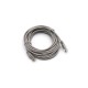 Καλώδιο UTP Cat5e Χαλκού(CU) 4x2x7*0.16mm 1m Professional Γκρί - Adeleq