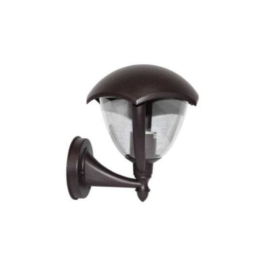 Φανάρι Αλουμινίου Επίτοιχο Προς Πάνω . Ε27 IP44 Λευκό - adeleq