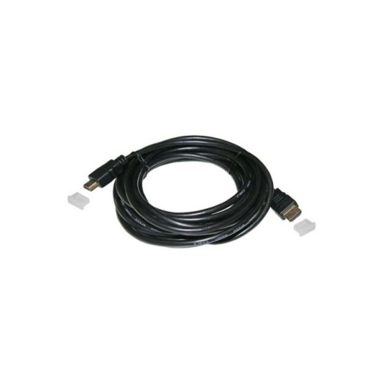Καλώδιο σήματος HDMI 1.4V 1m Αρσενικό Σε Αρσενικό Μάυρο - Adeleq