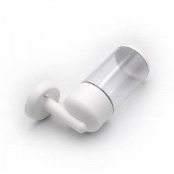 Απλίκα PC Κύλινδρος UP Φ91mm h26cm Ντουί Ε27 IP44 Λευκή - adeleq