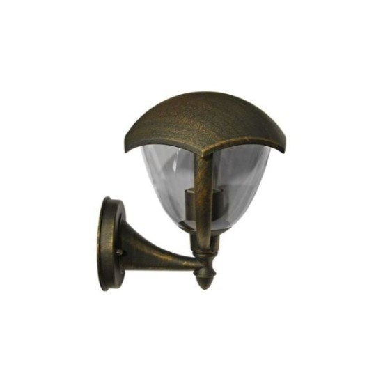 Φανάρι Αλουμινίου Επίτοιχο Προς Πάνω . Ε27 IP44 Λευκό - adeleq