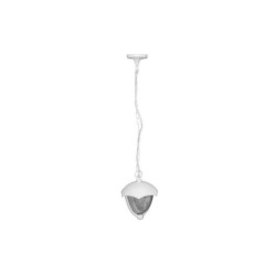Ceiling Hanging Aluminum Lighting Fitting 36075 Ε27 IP44 White - adeleq