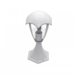 Φανάρι Αλουμινίου Επιδαπέδιο L190mm Ε27 IP44 Λευκό - adeleq