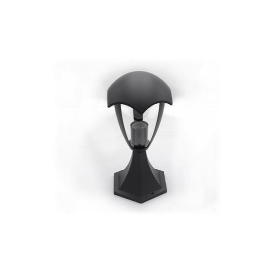 Φανάρι Αλουμινίου Επιδαπέδιο L190mm Ε27 IP44 Λευκό - adeleq