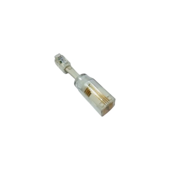 Adaptor telephone 1male to 1 female 4P4C 