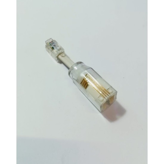 Αντάπτορ ακουστικού τηλεφώνου  1 Αρσενικό σε 1 θηλυκό 4P4C