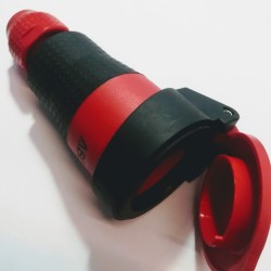 Φίς σούκο θηλυκό κόκκινο καουτσούκ IP54  - ABL