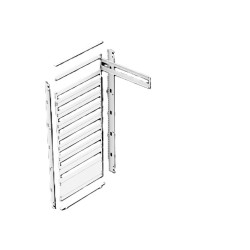 Μετωπική πλάκα τυφλή 600 x 50mm  tekpan