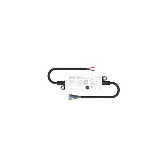 Μηχανισμός 5 in 1 LED RF Controller στεγανός IP66 dimming - CCT - RGB - RGBW  2.4GHz 12A /12VDC 144W / 24VDC 288W A-SR5 - ACA