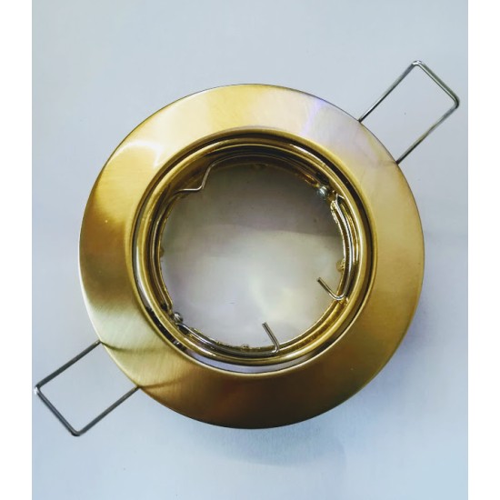 Recessed round movable spot luminaires - Mat gold MR16 - aca