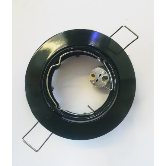 Recessed round movable spot luminaires - Black MR16 - aca