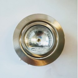 Σπότ χωνευτό στρογγυλό επίπλου G4 Νίκελ μάτ - aca