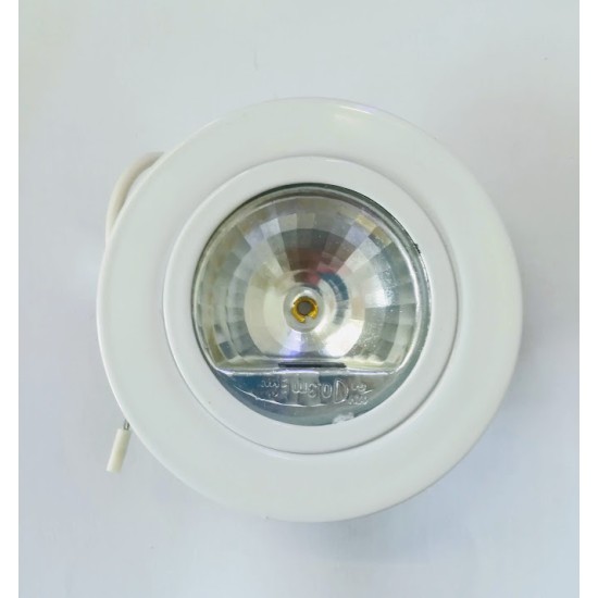Recessed round furniture spot luminaires White  G4 - aca