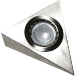 Επίτοιχο σπότ τριγωνικό Νίκελ μάτ - G4 20W - TRIAN - ACA