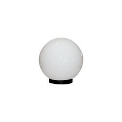 Ball opal acrylic luminaire with fitter base for pole Φ60mm 1XE27 Acrylic Φ:200mm - aca  