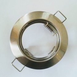 Σπότ χωνευτό στρογγυλό MR16 - Νίκελ μάτ - aca