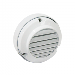 Απλίκα διαδρόμου περσίδα G4 12V Λευκό Αλουμίνιο + Γυαλί BERE - aca