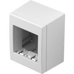 Επιφανειακό κουτί CUBO IP20 2M PW - TEM MODUL