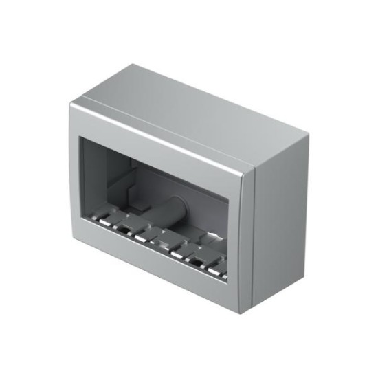 Επιφανειακό κουτί CUBO IP20 4M PW - TEM MODUL