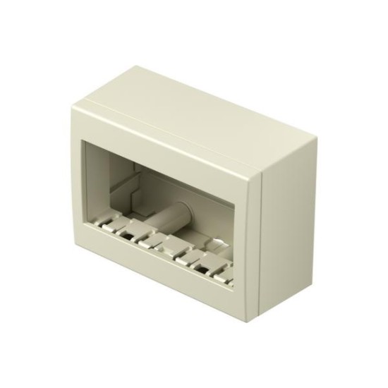 Επιφανειακό κουτί CUBO IP20 4M PW - TEM MODUL