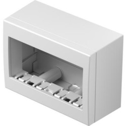 Επιφανειακό κουτί CUBO IP20 4M PW - TEM MODUL