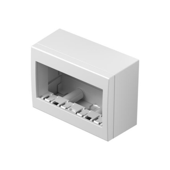 Επιφανειακό κουτί CUBO IP20 4M PW - TEM MODUL