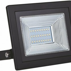 Προβολέας Led μάυρος / 230V - 20W /4000K - X2040 - ACA