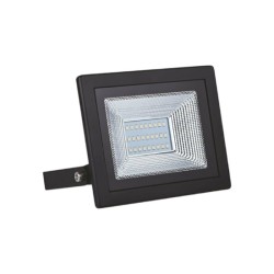 Προβολέας Led μάυρος / 230V - 20W /4000K - X2040 - ACA