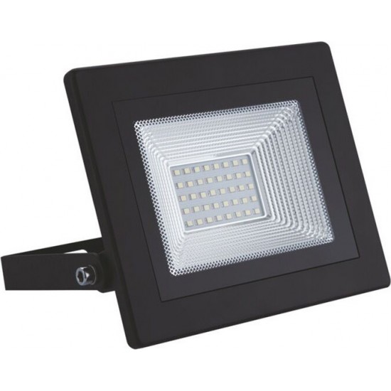 Προβολέας Led μάυρος / 230V - 30W /4000K - X3040 - ACA