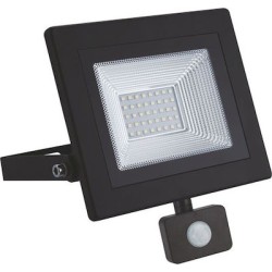 Led flood luminaire with motion sensor - Black - 230V - 50W - 4000K - X5040S - ACA