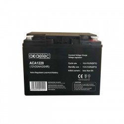 Μπαταρία μολύβδου οξέως AGM - 12V 20Ah / 20hr 5.4Kg - ACA1220 - acaelec
