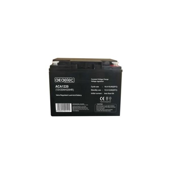 Μπαταρία μολύβδου οξέως AGM - 12V 20Ah / 20hr 5.4Kg - ACA1220 - acaelec