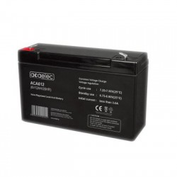Μπαταρία μολύβδου οξέως AGM - 6V 12Ah / 20hr 1.5Kg - ACA612 - acaelec