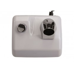 Στεγνωτήρας μαλλιών λευκό μεταλλικό για γυμναστήρια κ αποδυτήρια - 2400W - Ariel Hair - Vama