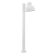 Garden post luminaire 1xE27 max 10w LED  Steel+PC White Φ200mmx1000mm BERO - aca