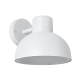 Garden wall luminaire 1xE27 max 10w LED  Steel+PC White Φ200mmx185mm BERO - aca