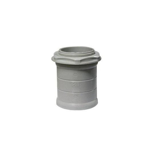 Σύνδεσμος σωληνών - Κυτίων Φ16 Γκρί IP67 - BK16 - aca elec