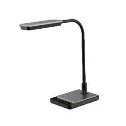 Φωτιστικό γραφείου LED ACA BL1027BK ΜΑΥΡΟ 7W CCT 3000K/4000K/6000K 450LM aca