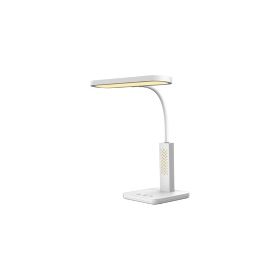 Φωτιστικό γραφείου LED ACA BL1823WH Λευκό 10W CCT 3000K/3800K/5700K 500LM
