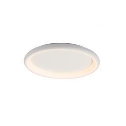 Ceiling light LED 34W 3000k 2330lm Dimmable Metal + Aluminium + PMMA  / Mat white + Opal D41XH8,5CM  DIANA - acadecor