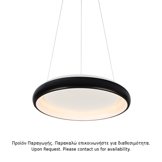 Φωτιστικό κρεμαστό LED 34W 3000k 2330lm Dimmable Μέταλλο + Αλουμίνιο + PMMA / Λευκό μάτ + Γαλακτερό D41XH120CM DIANA - acadecor