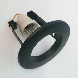 Σπότ χωνευτό στρογγυλό - R63 - Μάυρο - COMET