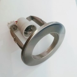 Σπότ χωνευτό στρογγυλό - R63 - Νίκελ μάτ  - aca